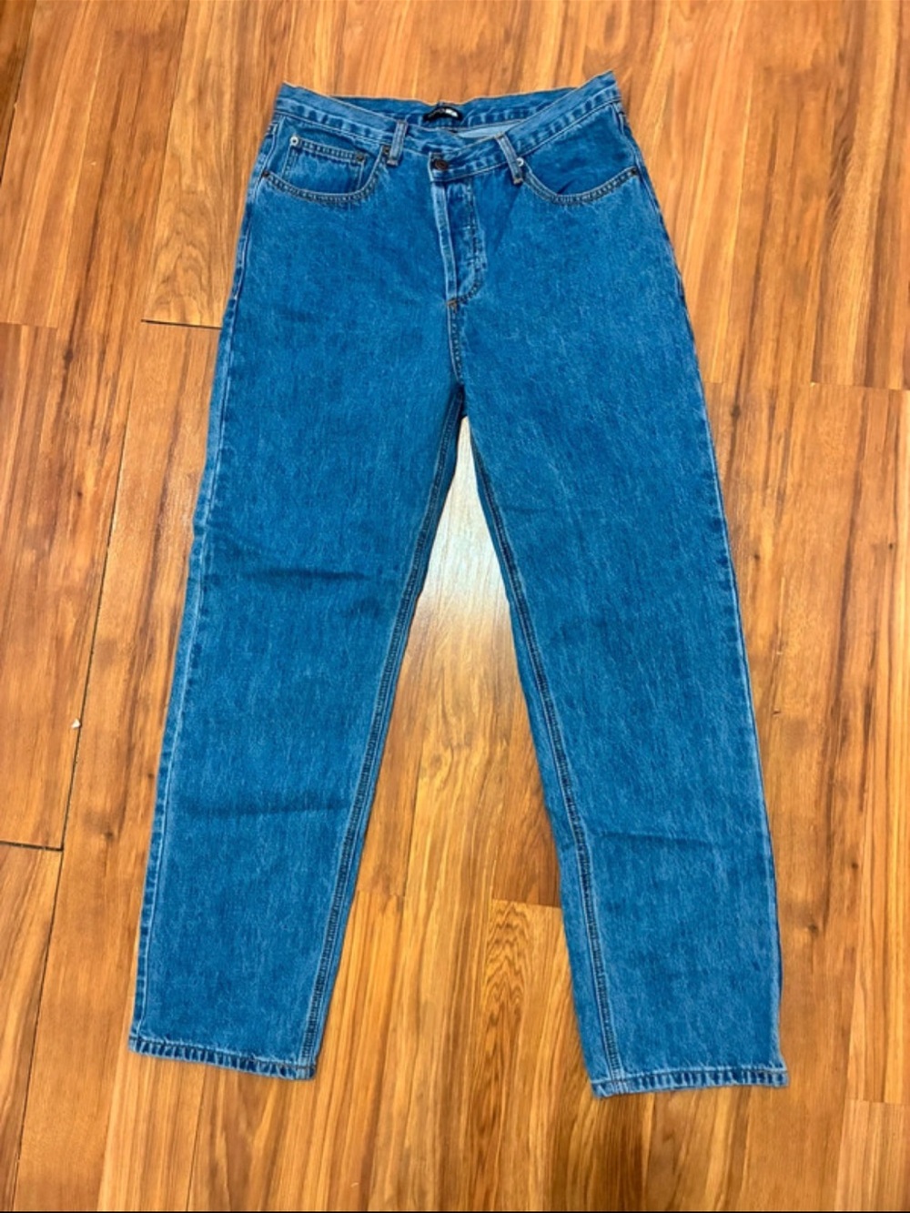 Classic woman’s Blue Denim Jeans - Relaxed Fit